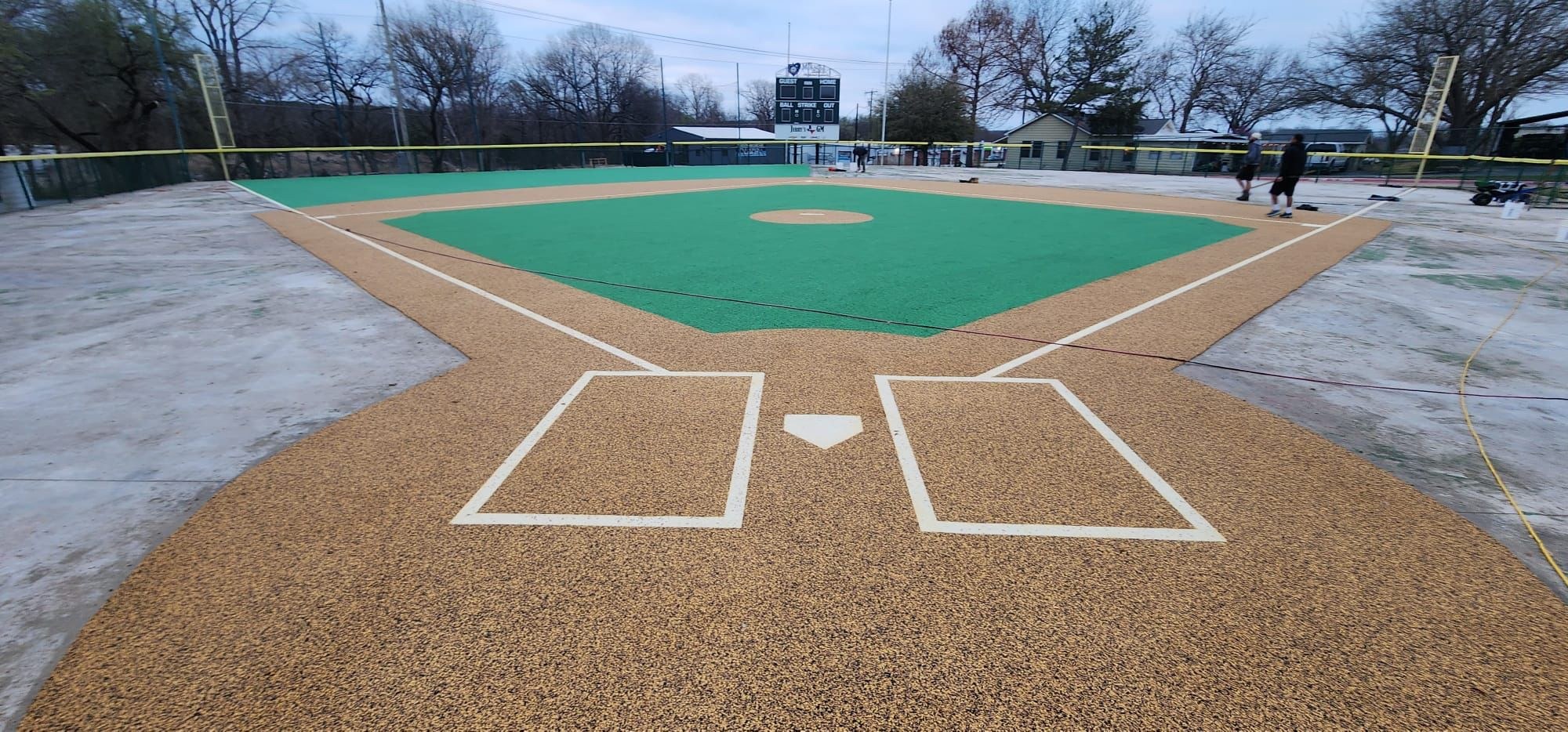 Baseball Diamond — Home Plate