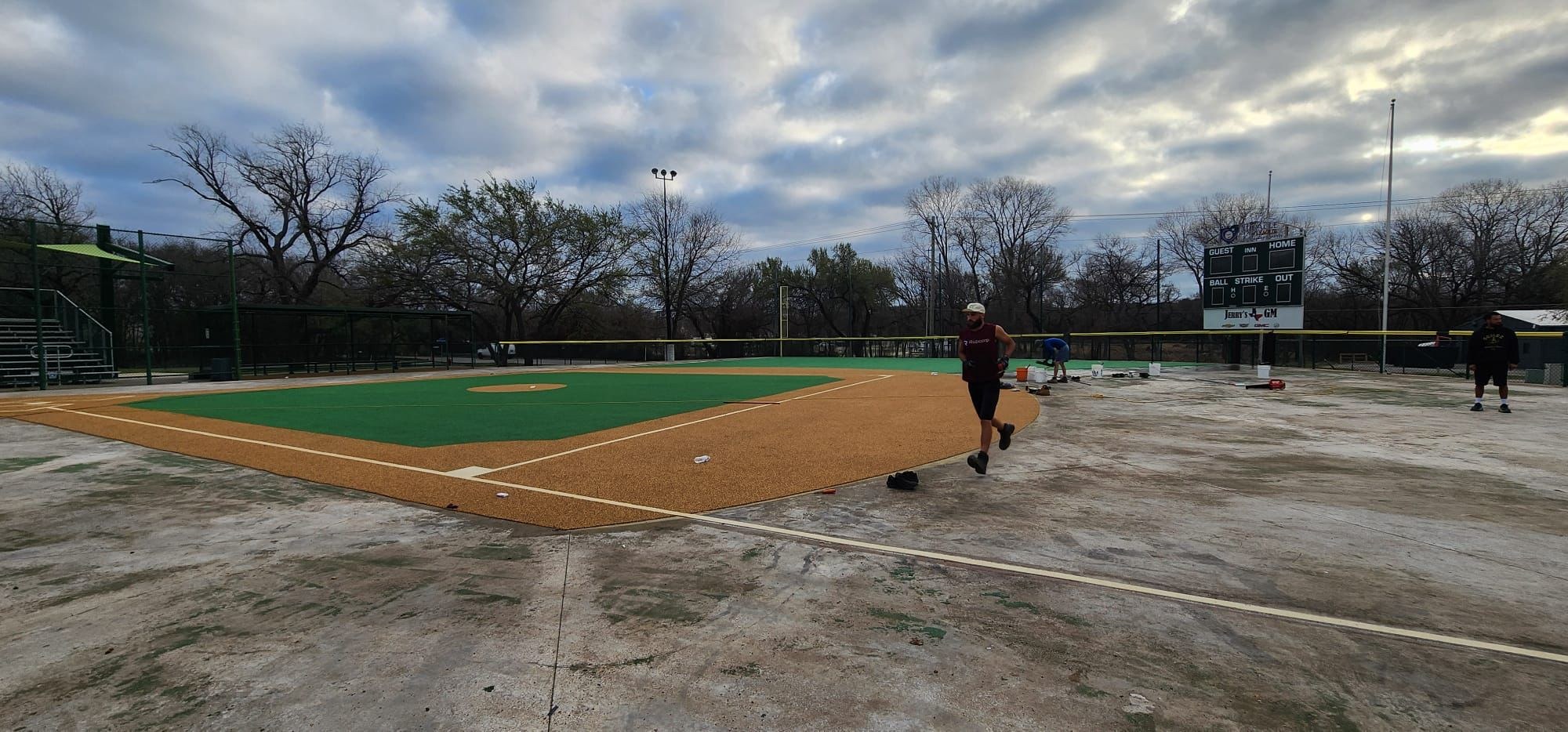 Baseball Field — Installation