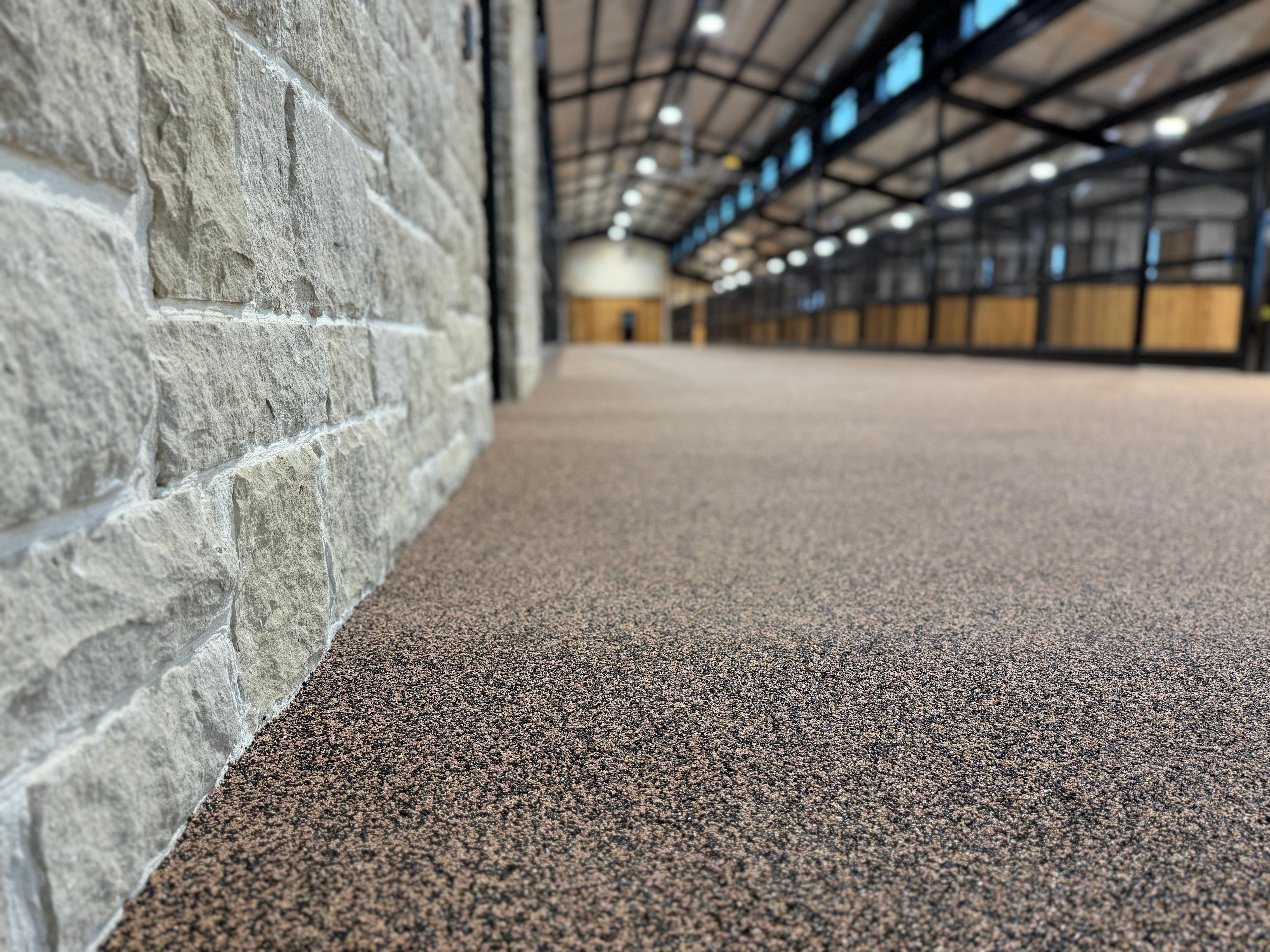 Equestrian Barn — Rubber Flooring