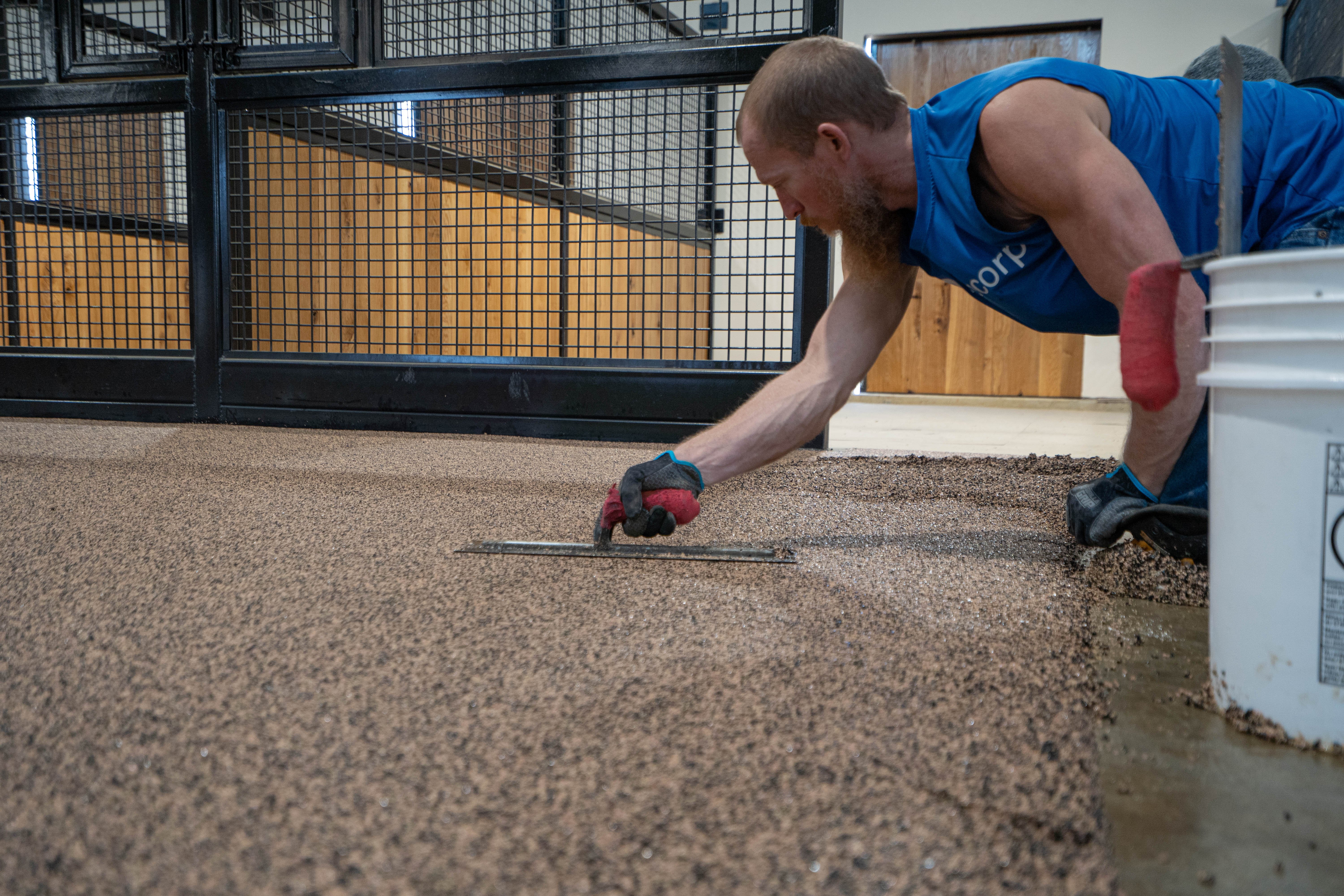 Franklin Farm — Hand Troweling